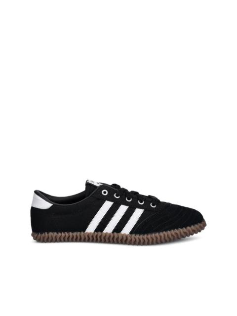 adidas Volley Plimsole three-stripe sneakers