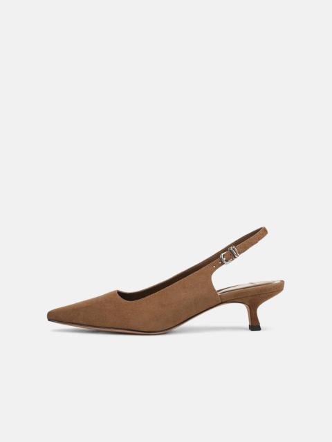 Vince Sabra Suede Slingback Heel