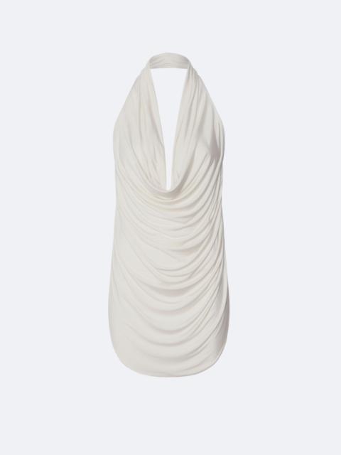 LAPOINTE Jersey Draped Cowl Neck Top