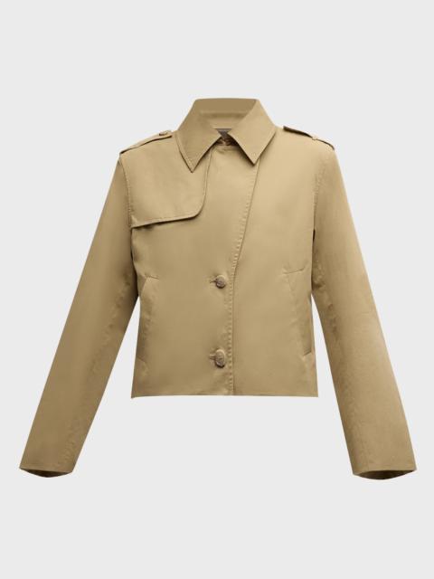 FRAME Short Trench Jacket