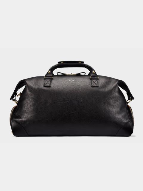 BENNETT WINCH Bennett Winch Leather Weekender