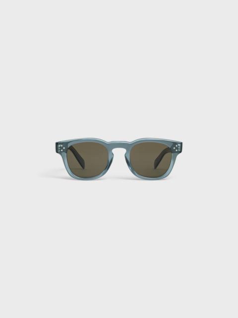 Black Frame 42 Sunglasses in Acetate