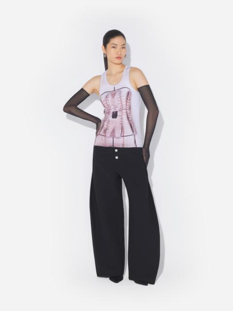 Jean Paul Gaultier THE CORSET TROMPE-L’ŒIL TANK TOP