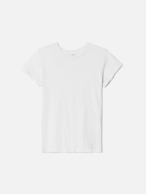 RE/DONE Hanes 1960s Slim Tee - Optic White