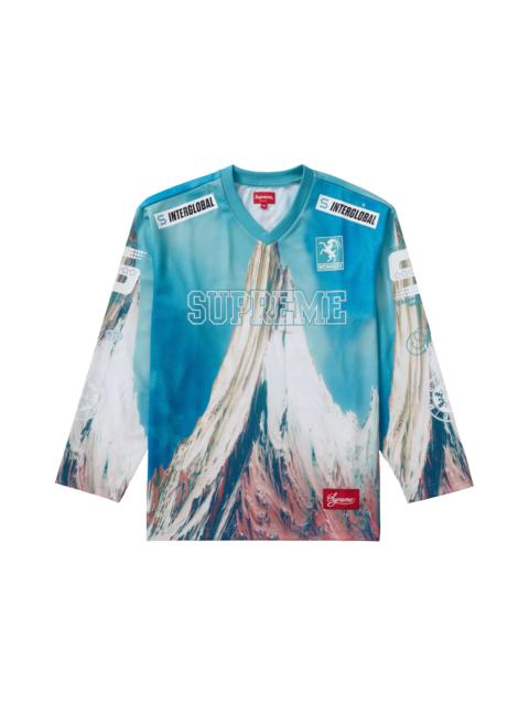 Supreme Supreme Mountain Hockey Jersey Blue