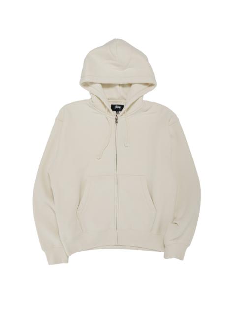 Stüssy Stüssy Cursive Applique Zip Hoodie Natural
