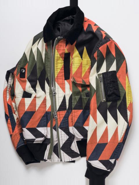 sacai sacai x A.P.C. Quilts Blouson