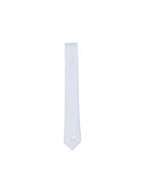 Moschino goose-print tie