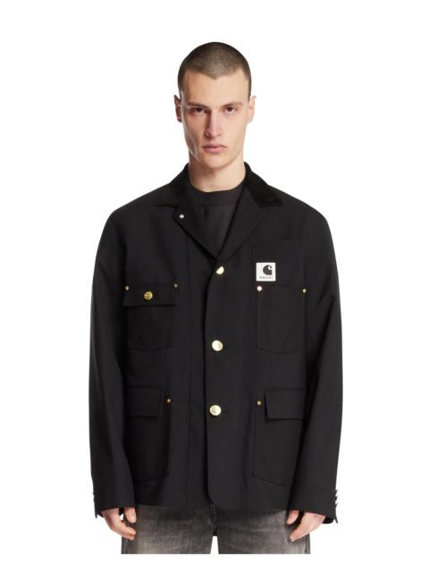 sacai Sacai x Carhartt WIP Black Suiting Duck Jacket