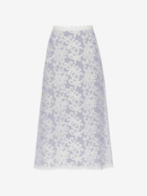WAIMARI Nina lace midi skirt