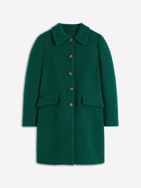 BODEN Edinburgh Wool Coat-Emerald Night