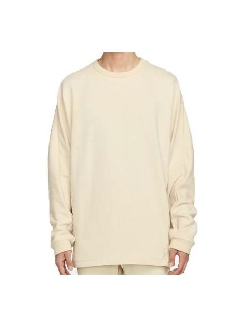 Men's Nike ESC Series Knit Round Neck Pullover Yellow DH2707-790