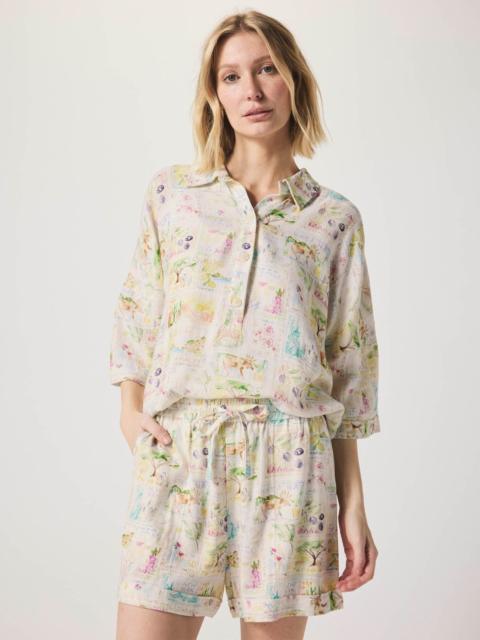 Splendid Coastal Postcard Top