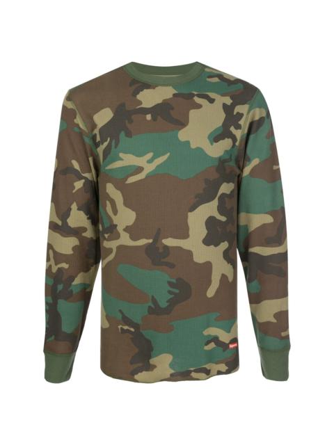 x Hanes camouflage thermals