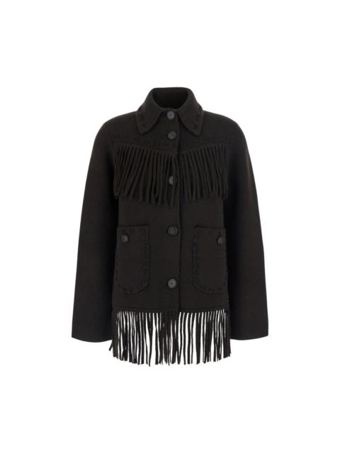 GUEST IN RESIDENCE Cashmere and wool western jacket