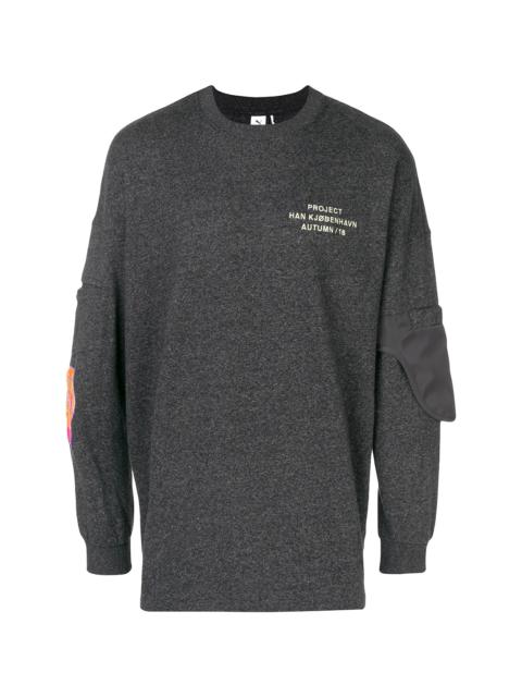 PUMA Han Long Sleeve Tee "Phantom Black" 576884 75