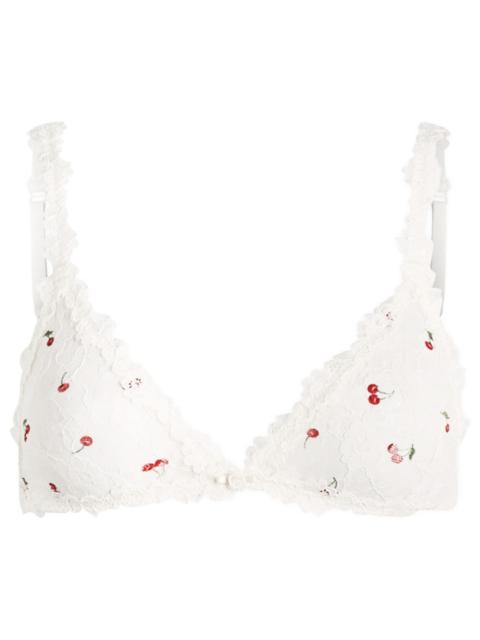 SKIMS SKIMS Stretch Lace Triangle Bralette