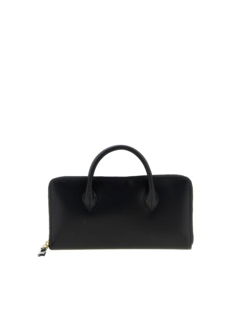 Comme Des Garçons Handles Line zip leather wallet