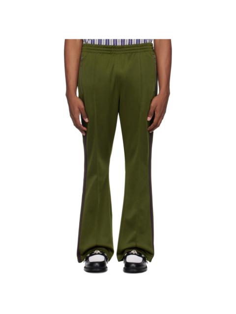 Khaki Bootcut Track Pants