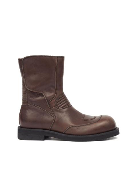 MM6 Maison Margiela leather boots