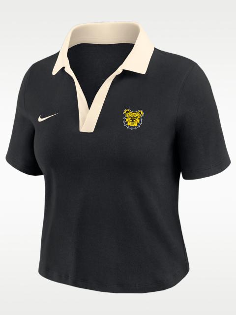 Nike Nike College (North Carolina A&T University) Women's Short-Sleeve Polo Crop Top