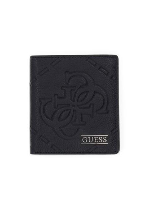 GUESS USA Boston logo-embossed bifold wallet