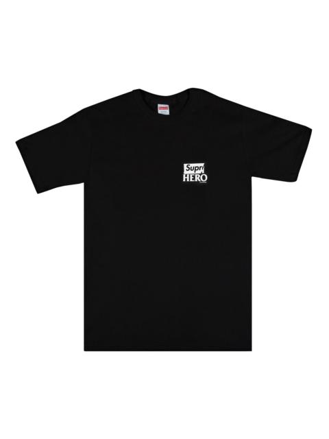 Supreme Supreme x ANTIHERO Dog Tee 'Black' | REVERSIBLE