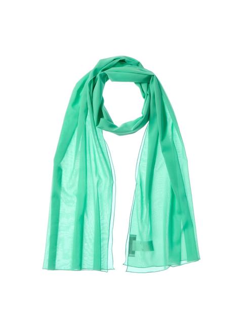 Dolce & Gabbana Chiffon Silk-Blend Scarf