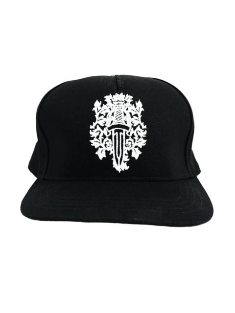 Chrome Hearts Chrome Hearts 'Dagger' Denim Baseball Hat (Black)