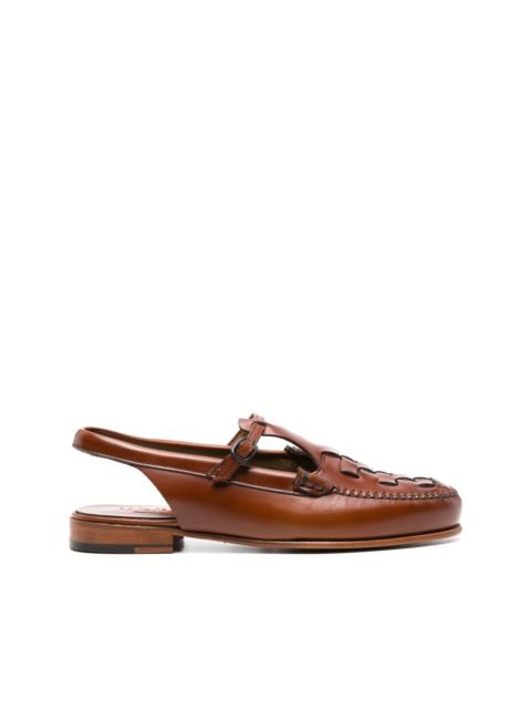 HEREU Roqueta leather loafers