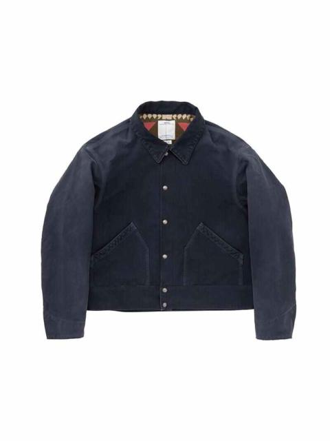 ALPHA SHORT JKT (DRY PIQUE) NAVY