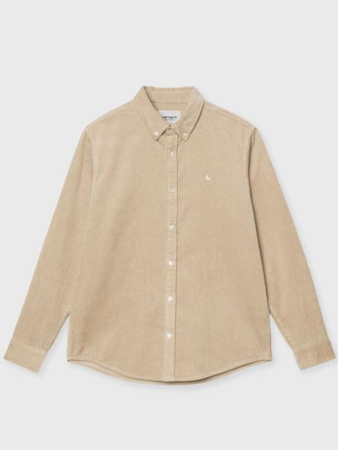 Carhartt WIP L/S Madison Cord Shirt