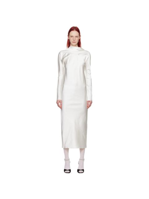 Sportmax White Abazia Maxi Dress