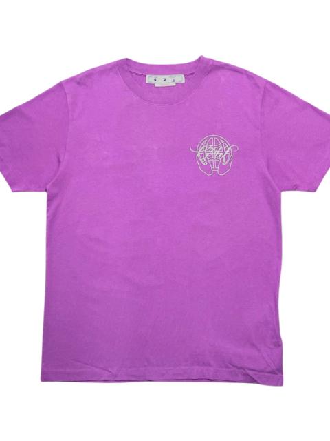 Off-White Hand Arrow Slim Short Sleeve T-Shirt "Orchid" OMAA027S23JER0073601
