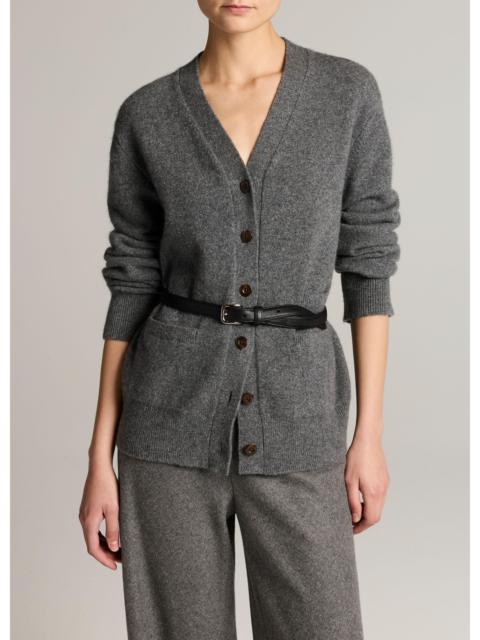 Vince Wool & Cashmere-Blend Relaxed V-Neck Cardigan
