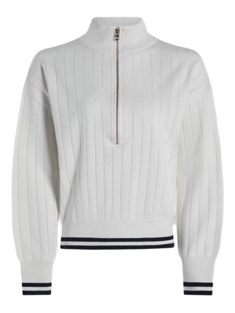 VARLEY Aliyah half-zip ribbed knit