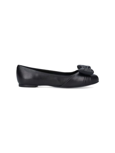 FERRAGAMO "VARA" BOW BALLET FLATS