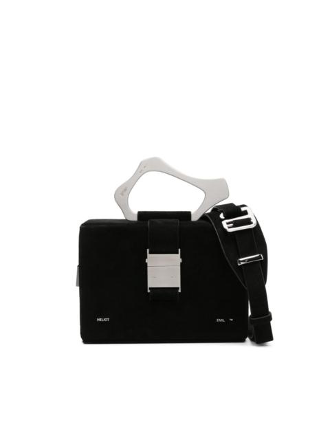 Solely suede shoulder bag