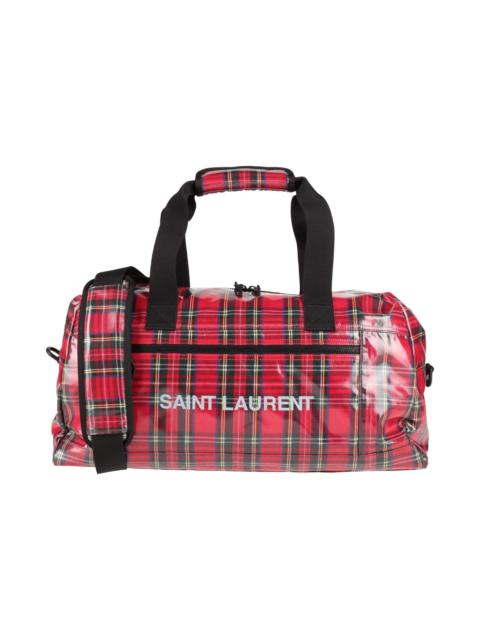 SAINT LAURENT Red Men's Travel & Duffel Bag