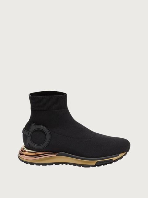FERRAGAMO GANCINI SOCK SNEAKER