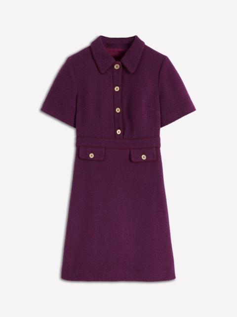 BODEN Eda Cotton Shift Dress-Plum Jam
