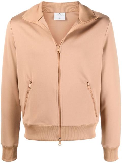 courrèges logo-patch bomber jacket