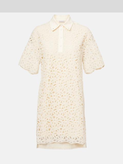 Moncler 코튼 블렌드 레이스 minidress