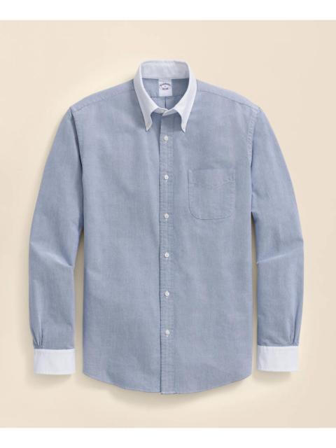 Brooks Brothers Friday Shirt, Oxford with White Collar