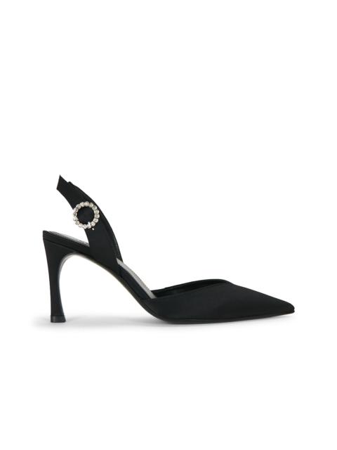 ROTATE Slingback High Heel Satin Pump