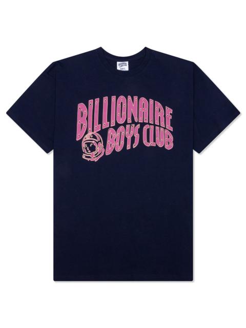 BILLIONAIRE BOYS CLUB CURVE S/S TEE - NAVY BLAZER