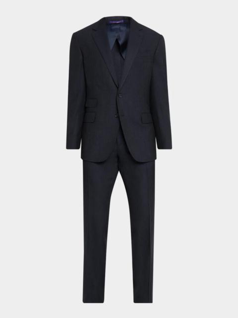 Ralph Lauren Men's Kent Hand-Tailored Nailhead Suit