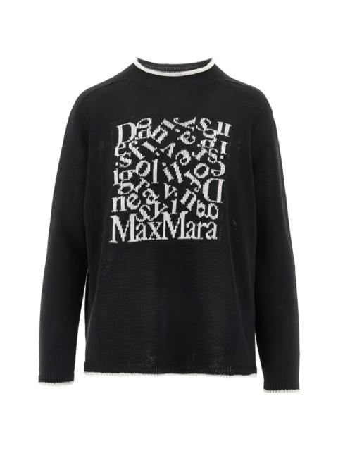 'S Max Mara logo-intarsia jumper