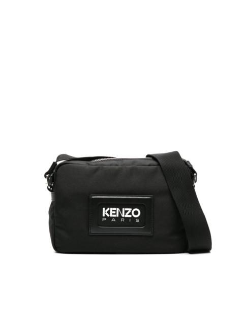 KENZO logo-embossed messenger bag