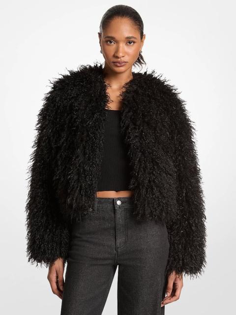 MICHAEL KORS Faux Shearling Jacket